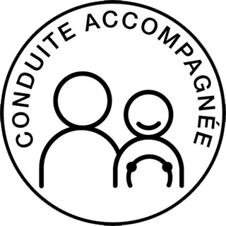 French Conduite Accompagnee sticker
