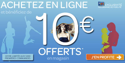 Discount offer from French supermarket Carrefour