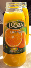 <Picture of Looza orange juice>