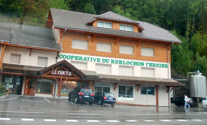 <Photo in Le Farto - French co-op fromagerie (cheesemaker) in Thones, France>