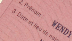 &lt;My very own French driving licence from Annecy prefecture&gt;