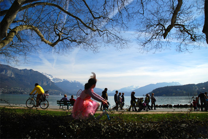 Lake Annecy in Spring