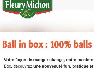 French food product called Ball in Box.