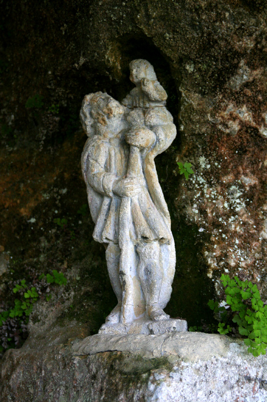 Statute - Le Roque St Chistophe