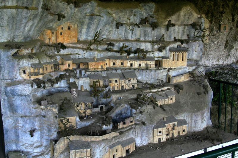 Le Roque st Christophe miniature village