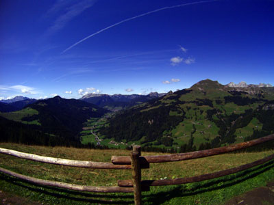 View from Bombardellaz refuge